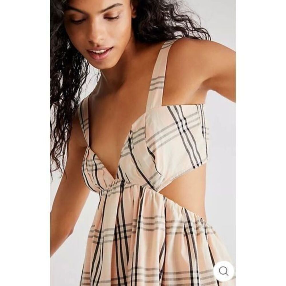 Free People Bridget Mini Dress Size L - Picture 4 of 10